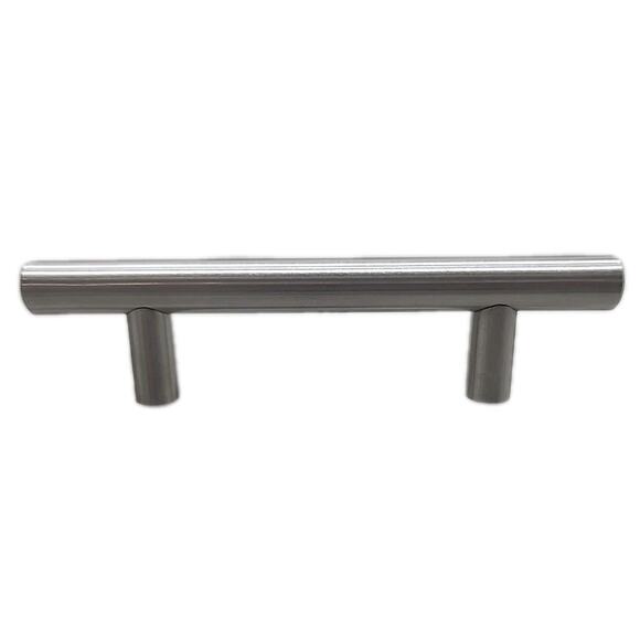 Estmoon 30 Pack Brushed Nickel Cabinet Handles 3 Inch Hole Center [93] - Picture 1 of 9